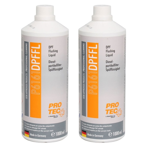 Set 2 Buc Pro Tec DPF Flushing Liquid Solutie Curatare Filtru Particule 1000ML PRO6161